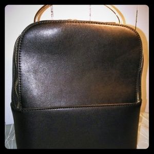 Small leather back pack